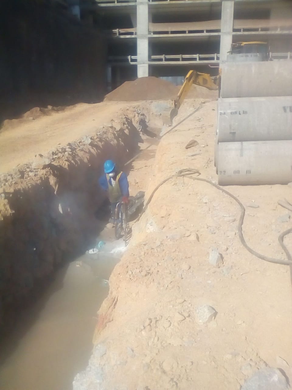 Waterline Excavation